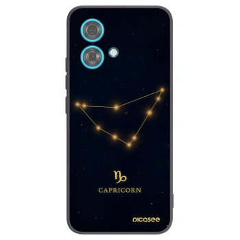 Picasee fekete szilikon tok az alábbi mobiltelefonokra Motorola Edge 40 Neo - CAPRICORN