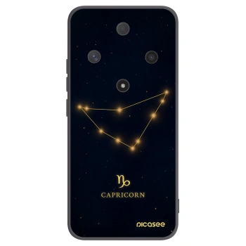 Picasee fekete szilikon tok az alábbi mobiltelefonokra Honor Magic6 Lite 5G - CAPRICORN
