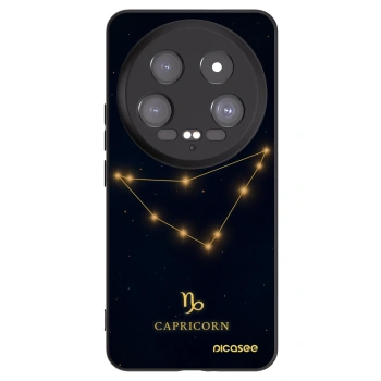 Picasee fekete szilikon tok az alábbi mobiltelefonokra Xiaomi 14 Ultra - CAPRICORN