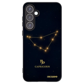 Picasee fekete szilikon tok az alábbi mobiltelefonokra Samsung Galaxy A55 5G A556B - CAPRICORN