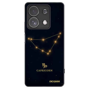 Picasee fekete szilikon tok az alábbi mobiltelefonokra Xiaomi Redmi Note 13 Pro 4G - CAPRICORN
