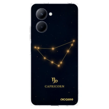 Picasee átlátszó szilikon tok az alábbi mobiltelefonokra Realme C33 (2023) - CAPRICORN