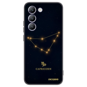 Picasee fekete szilikon tok az alábbi mobiltelefonokra Vivo V40 SE 5G - CAPRICORN