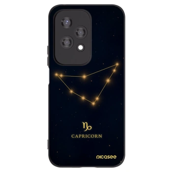 Picasee fekete szilikon tok az alábbi mobiltelefonokra Honor 200 Lite - CAPRICORN
