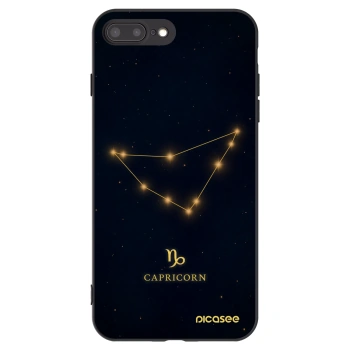 Picasee fekete szilikon tok az alábbi mobiltelefonokra Apple iPhone 8 Plus - CAPRICORN