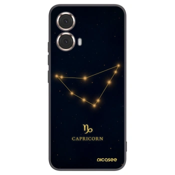 Picasee fekete szilikon tok az alábbi mobiltelefonokra Motorola Moto G85 - CAPRICORN