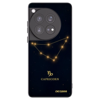 Picasee fekete szilikon tok az alábbi mobiltelefonokra OnePlus 12 5G - CAPRICORN