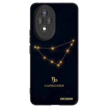 Picasee fekete szilikon tok az alábbi mobiltelefonokra Honor 200 Pro 5G - CAPRICORN