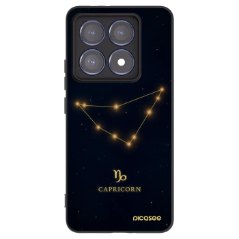 Picasee fekete szilikon tok az alábbi mobiltelefonokra Xiaomi 14T Pro - CAPRICORN