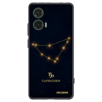 Picasee fekete szilikon tok az alábbi mobiltelefonokra Motorola Moto G35 5G - CAPRICORN