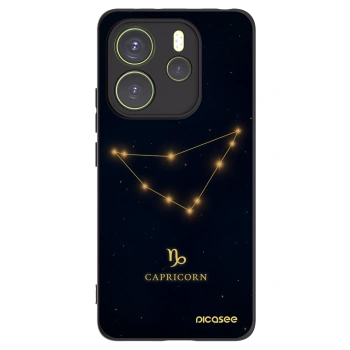 Picasee fekete szilikon tok az alábbi mobiltelefonokra Xiaomi Redmi Note 14 4G - CAPRICORN