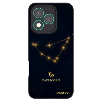 Picasee fekete szilikon tok az alábbi mobiltelefonokra Honor 400 Lite 5G - CAPRICORN