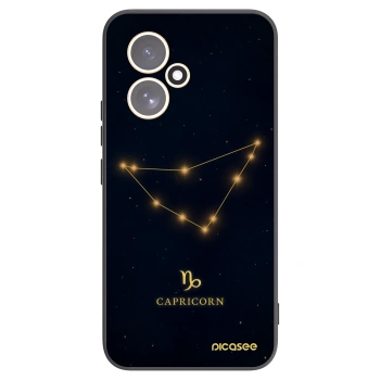 Picasee fekete szilikon tok az alábbi mobiltelefonokra Honor 400 5G - CAPRICORN