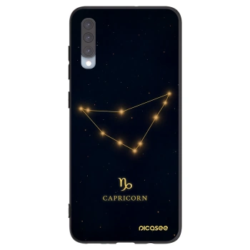 Picasee fekete szilikon tok az alábbi mobiltelefonokra Samsung Galaxy A70 A705F - CAPRICORN