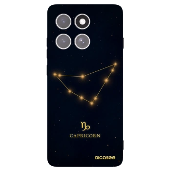 Picasee fekete szilikon tok az alábbi mobiltelefonokra Motorola Edge 60 Pro - CAPRICORN