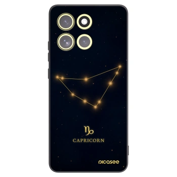 Picasee fekete szilikon tok az alábbi mobiltelefonokra Motorola Moto G86 5G - CAPRICORN