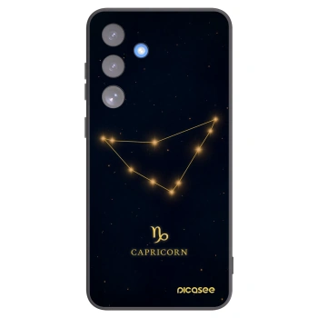 Picasee fekete szilikon tok az alábbi mobiltelefonokra Samsung Galaxy S25 FE 5G - CAPRICORN