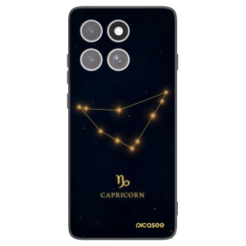 Picasee fekete szilikon tok az alábbi mobiltelefonokra Motorola Edge 60 Fusion - CAPRICORN