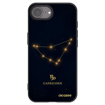 Picasee fekete szilikon tok az alábbi mobiltelefonokra Apple iPhone 17e - CAPRICORN