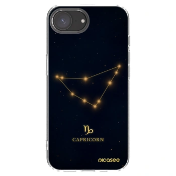 Picasee átlátszó szilikon tok az alábbi mobiltelefonokra Apple iPhone 17e - CAPRICORN