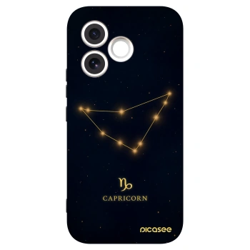 Picasee fekete szilikon tok az alábbi mobiltelefonokra Honor 600 Lite - CAPRICORN