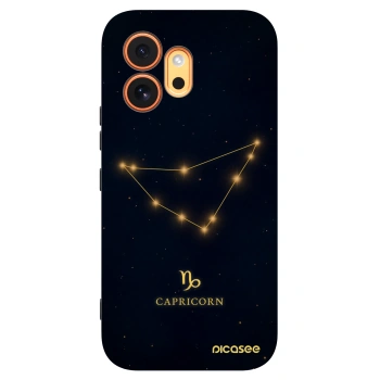 Picasee fekete szilikon tok az alábbi mobiltelefonokra Honor 600 - CAPRICORN