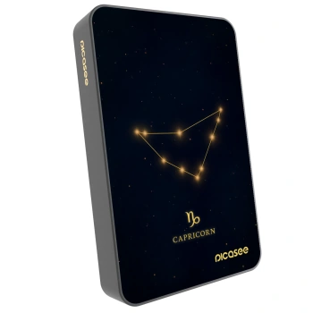 Picasee Powerbank MagSafe 10 000 mAh Szürke - CAPRICORN