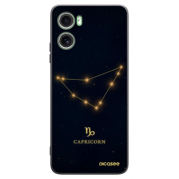 Picasee fekete szilikon tok az alábbi mobiltelefonokra Motorola Moto G06 - CAPRICORN