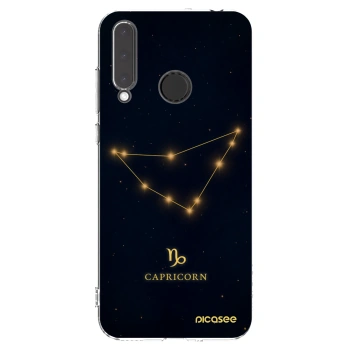 Picasee átlátszó szilikon tok az alábbi mobiltelefonokra Honor 20 Lite - CAPRICORN
