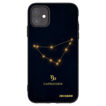 Picasee fekete szilikon tok az alábbi mobiltelefonokra Apple iPhone 11 - CAPRICORN
