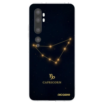 Picasee átlátszó szilikon tok az alábbi mobiltelefonokra Xiaomi Mi Note 10 (Pro) - CAPRICORN