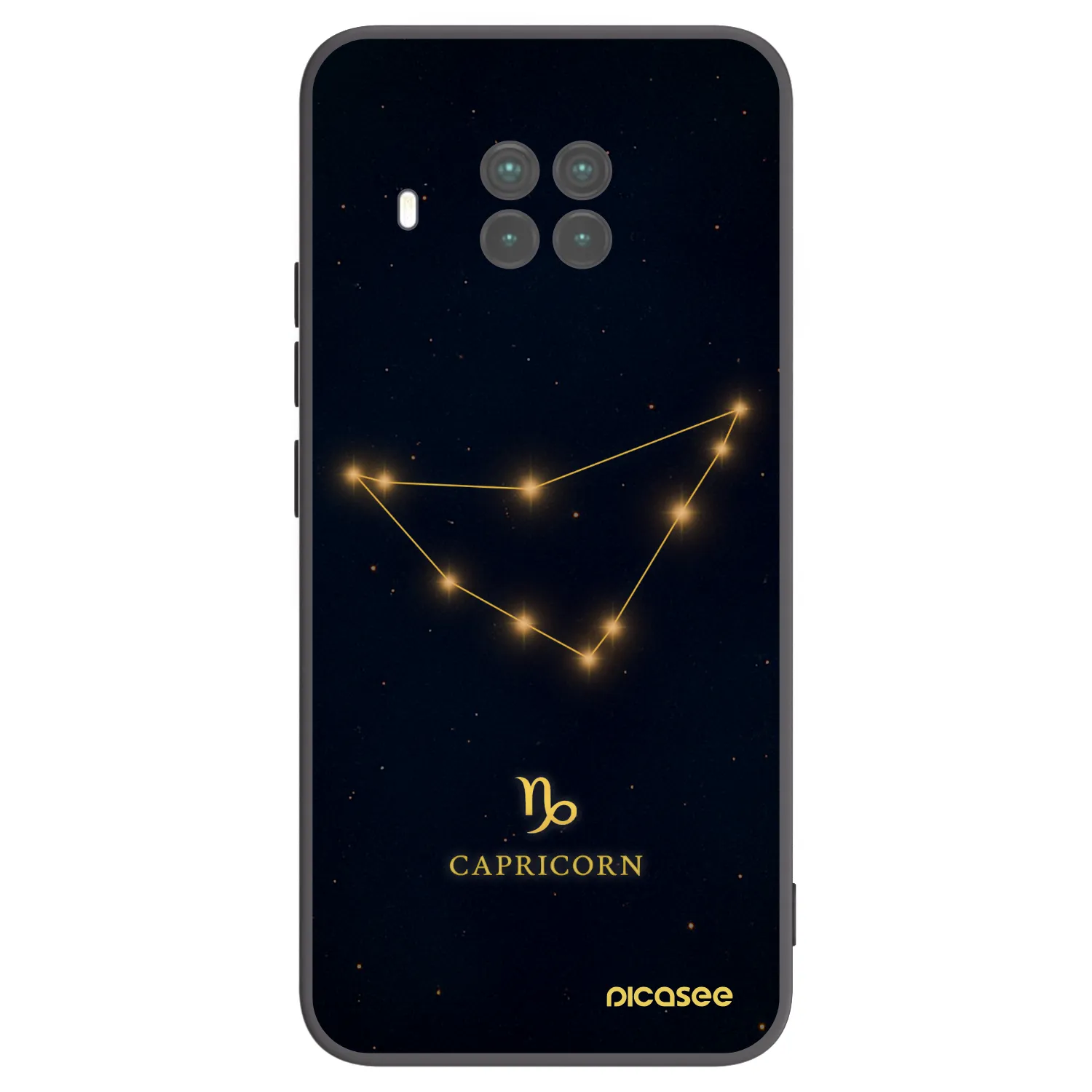 Picasee fekete szilikon tok az alábbi mobiltelefonokra Xiaomi Mi 10T Lite - CAPRICORN