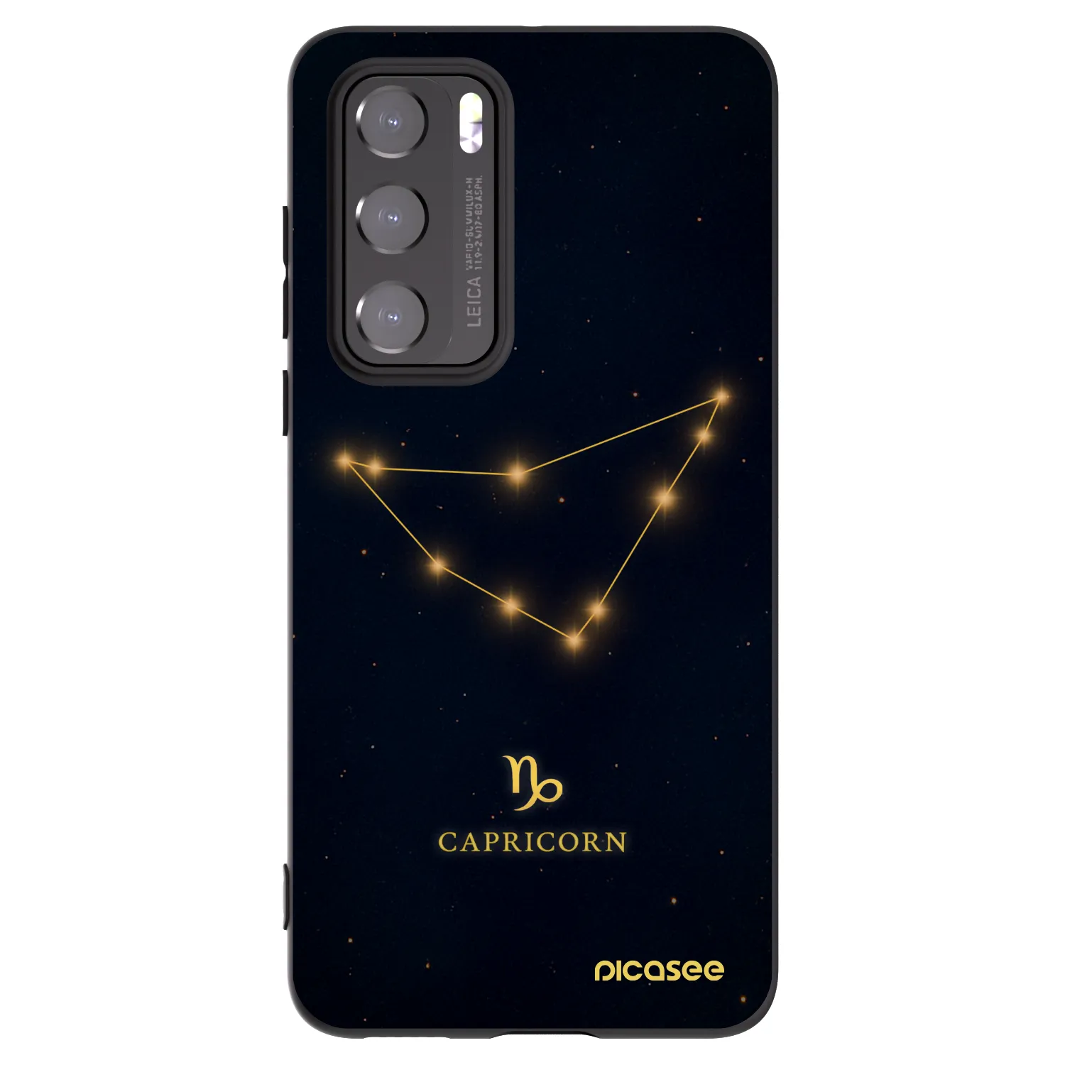 Picasee fekete szilikon tok az alábbi mobiltelefonokra Huawei P40 - CAPRICORN