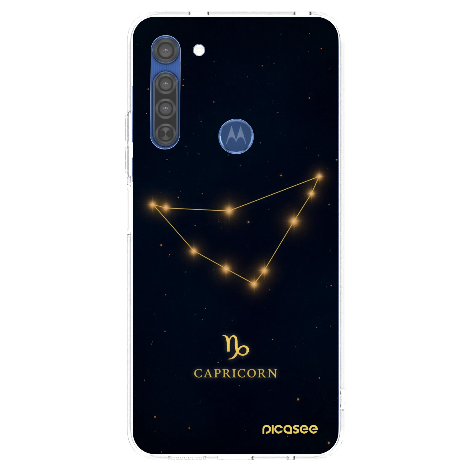 Picasee átlátszó szilikon tok az alábbi mobiltelefonokra Motorola Moto G8 - CAPRICORN