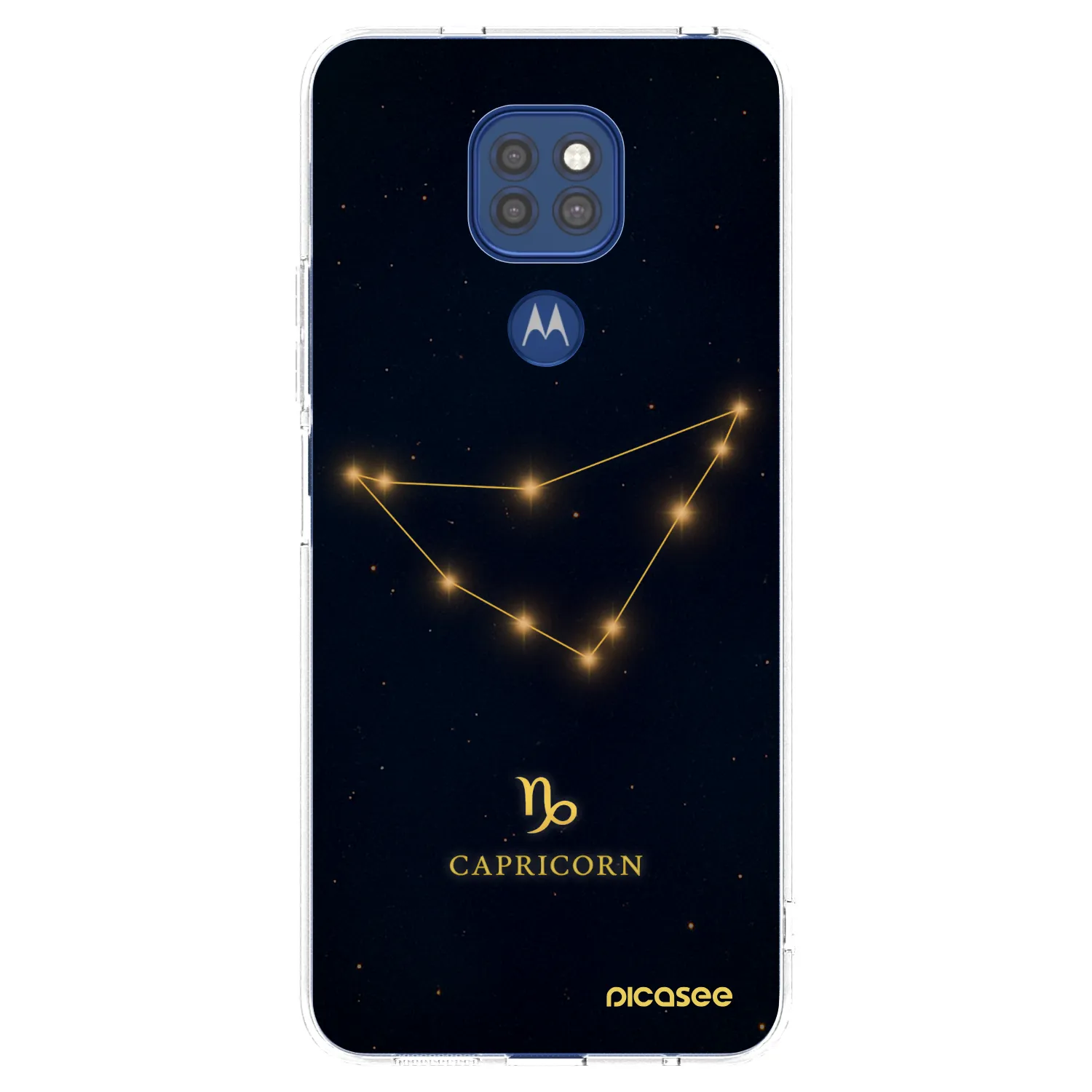 Picasee átlátszó szilikon tok az alábbi mobiltelefonokra Motorola Moto G9 Play - CAPRICORN