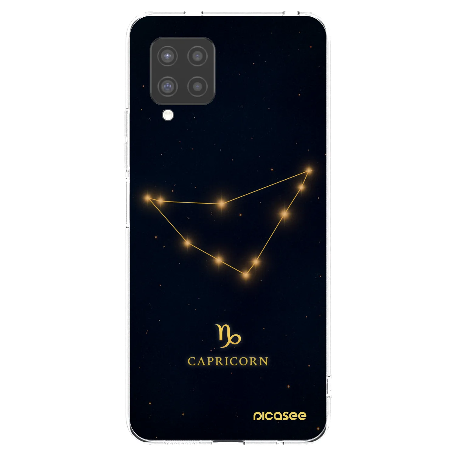Picasee átlátszó szilikon tok az alábbi mobiltelefonokra Samsung Galaxy A42 A426B - CAPRICORN