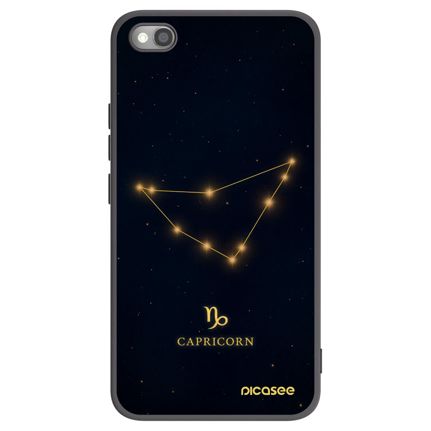 Picasee fekete szilikon tok az alábbi mobiltelefonokra Xiaomi Redmi Note 11S 5G - CAPRICORN