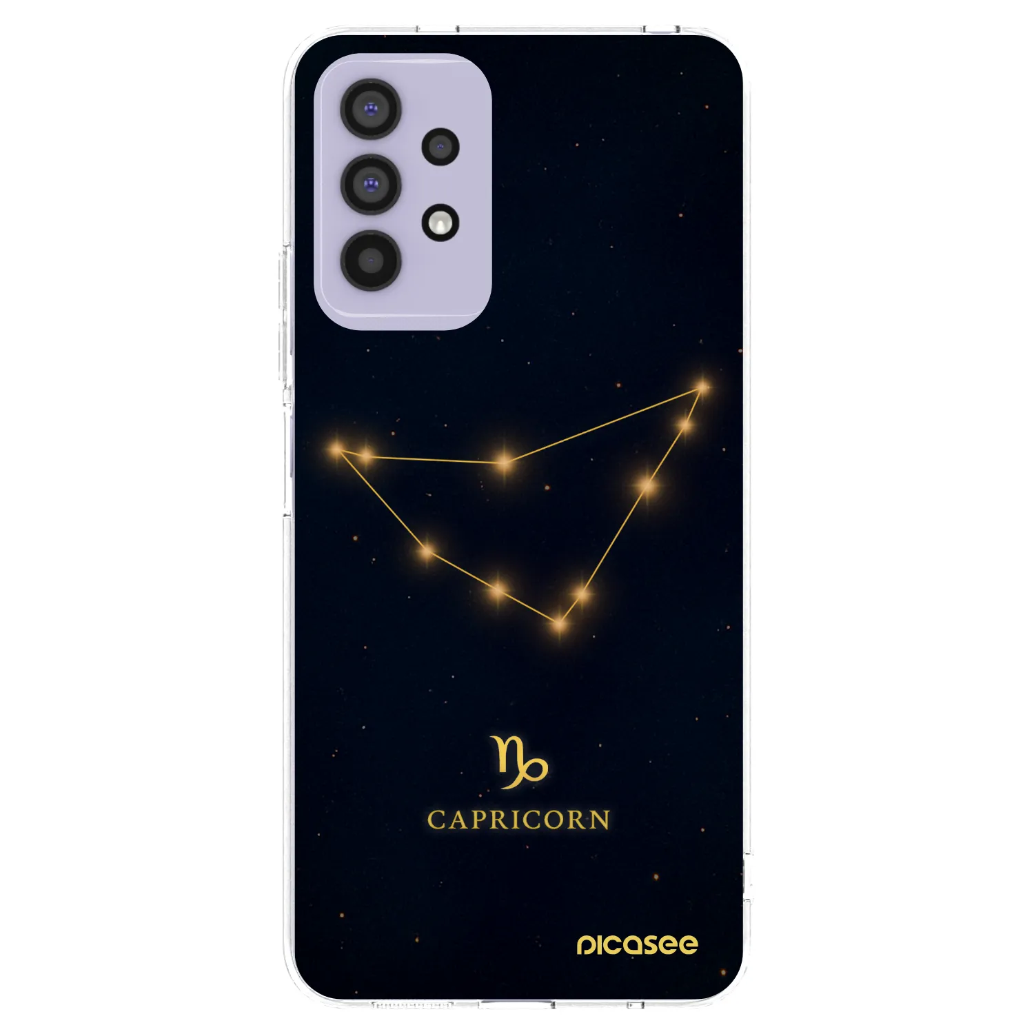 Picasee átlátszó szilikon tok az alábbi mobiltelefonokra Samsung Galaxy A32 4G SM-A325F - CAPRICORN