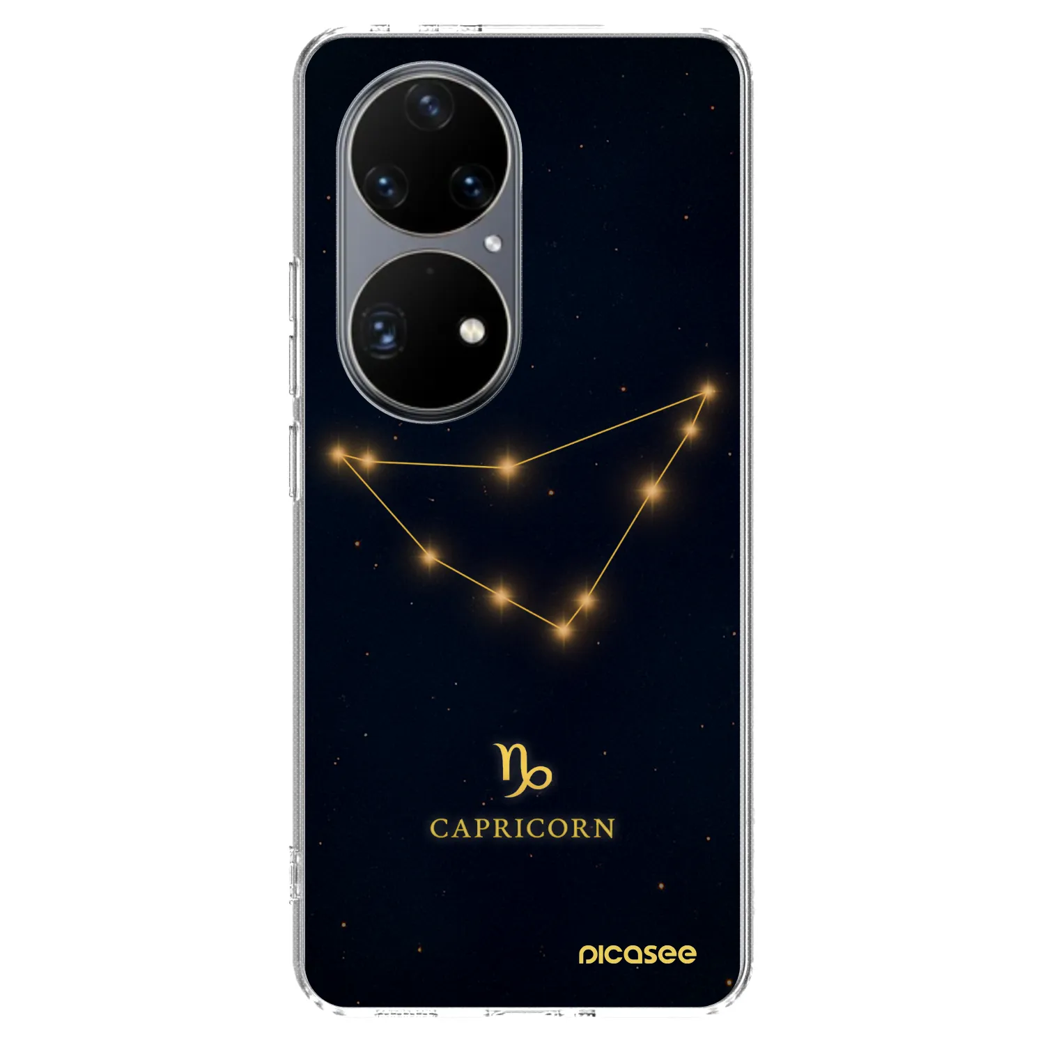 Picasee átlátszó szilikon tok az alábbi mobiltelefonokra Huawei P50 - CAPRICORN