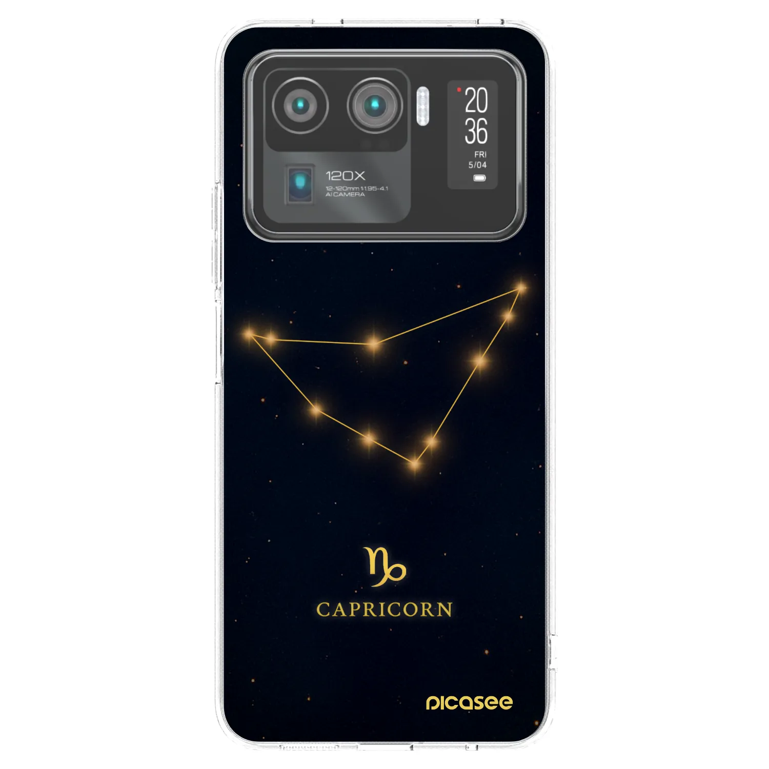 Picasee átlátszó szilikon tok az alábbi mobiltelefonokra Xiaomi Mi 11 Ultra - CAPRICORN
