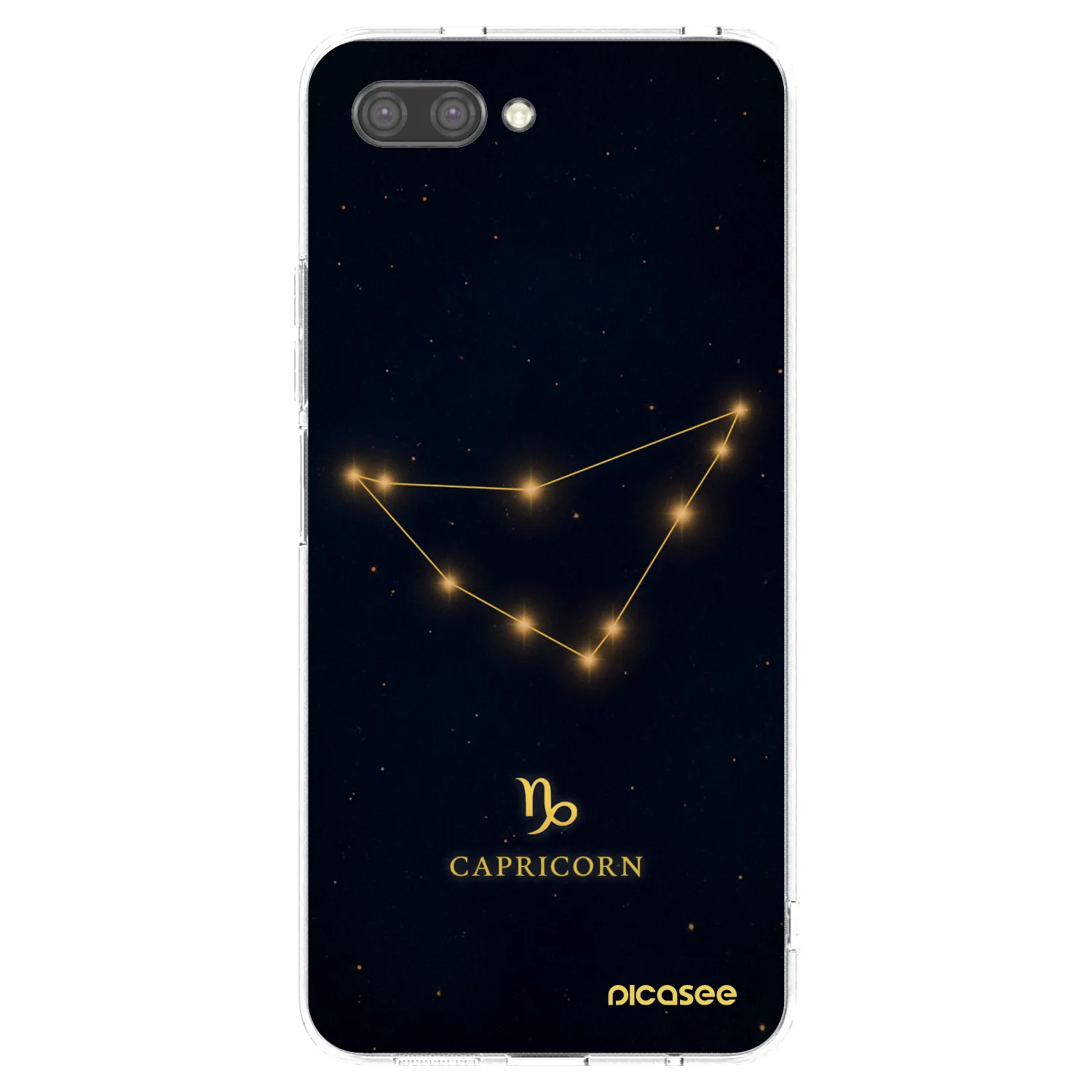 Picasee átlátszó szilikon tok az alábbi mobiltelefonokra Honor 10 - CAPRICORN