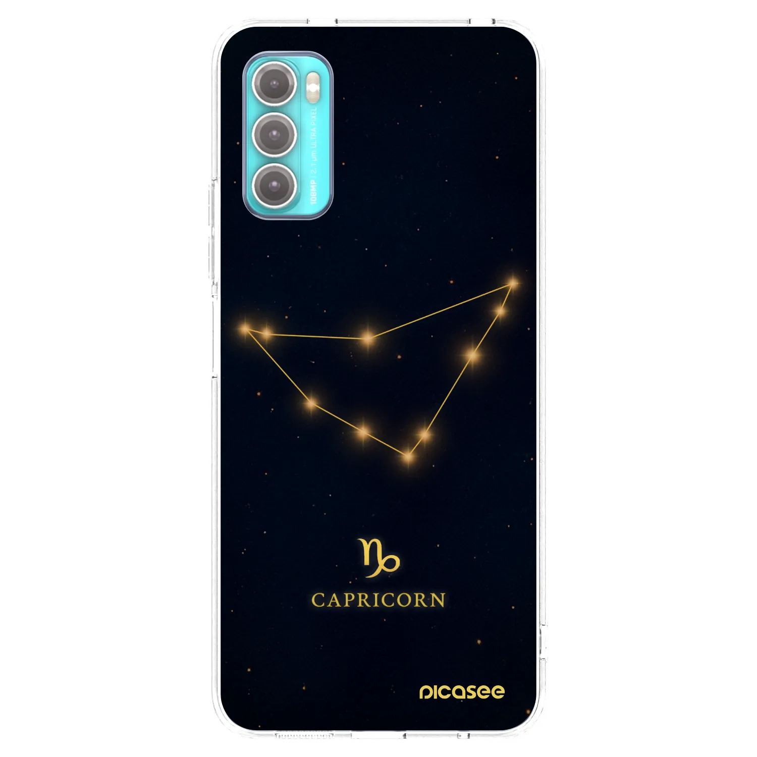 Picasee átlátszó szilikon tok az alábbi mobiltelefonokra Motorola Moto G60 - CAPRICORN