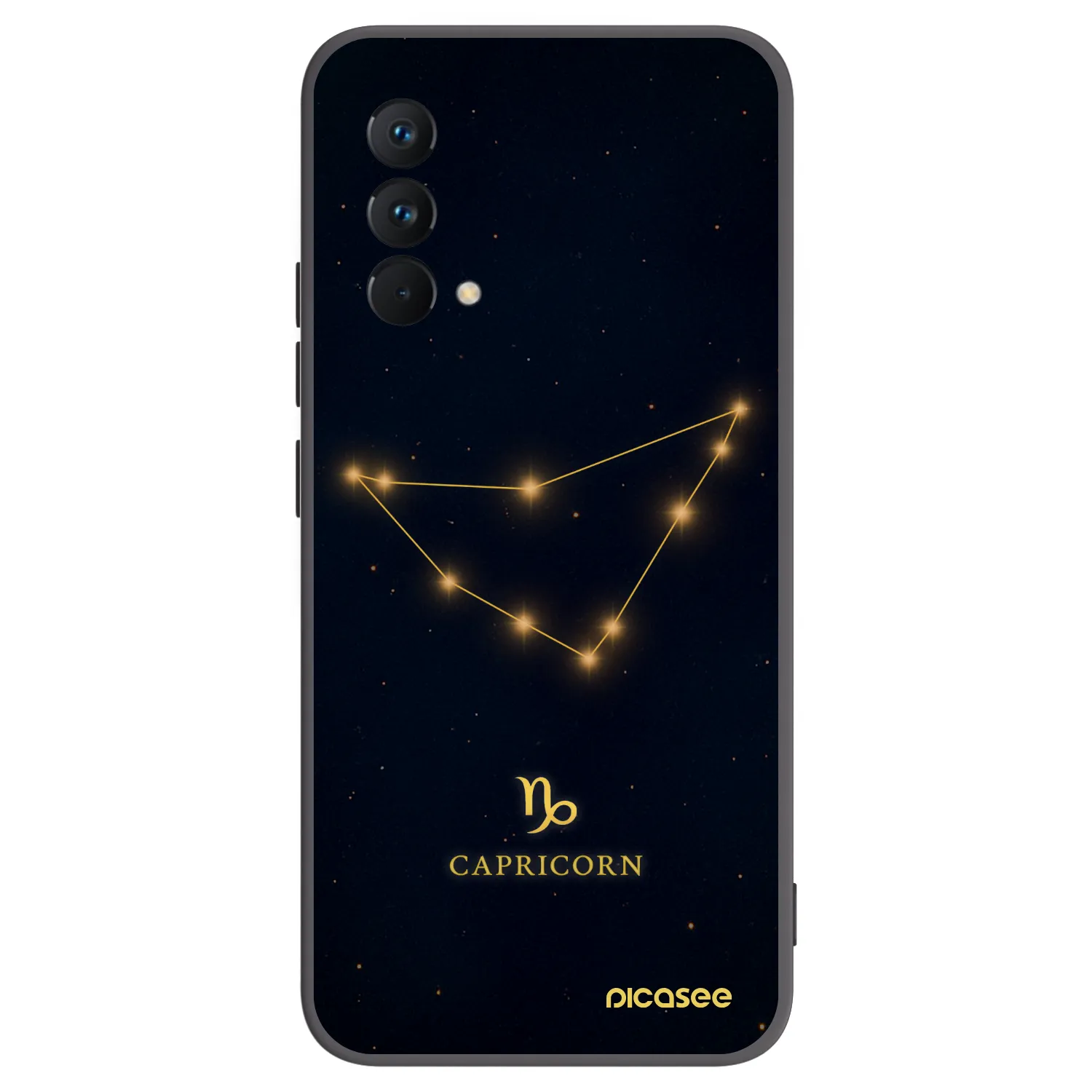 Picasee fekete szilikon tok az alábbi mobiltelefonokra Realme GT Master Edition 5G - CAPRICORN