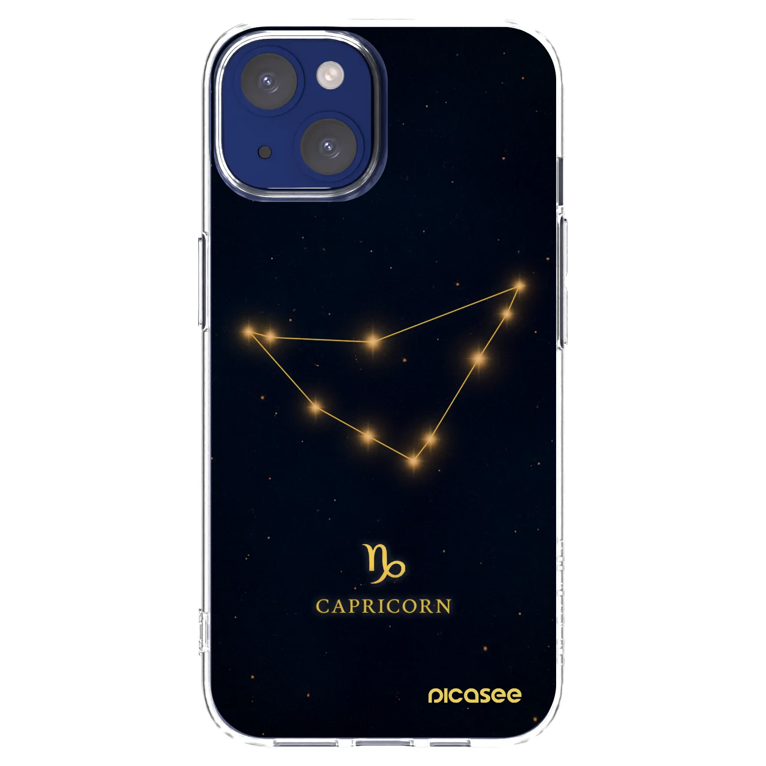 Picasee átlátszó szilikon tok az alábbi mobiltelefonokra Apple iPhone 14 - CAPRICORN