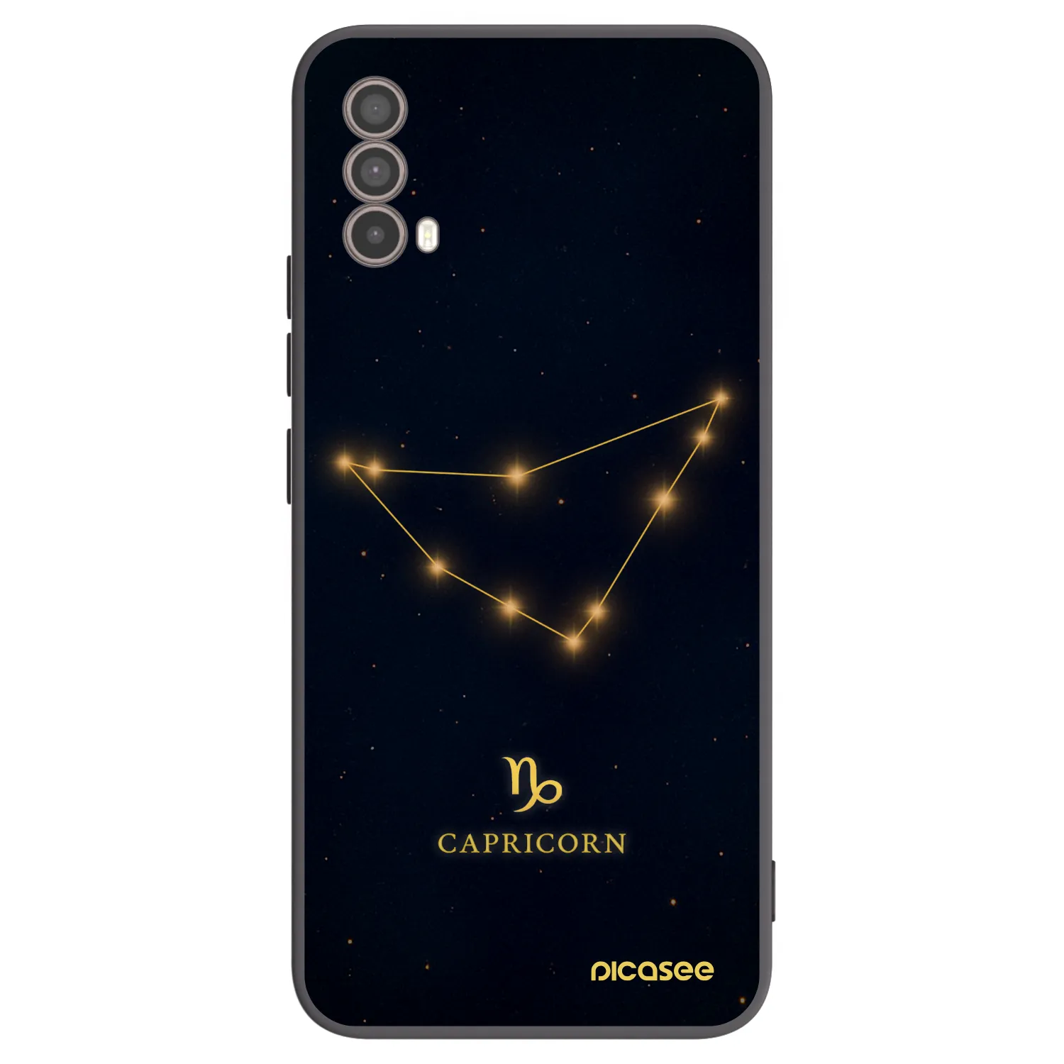 Picasee fekete szilikon tok az alábbi mobiltelefonokra Motorola Moto E40 - CAPRICORN