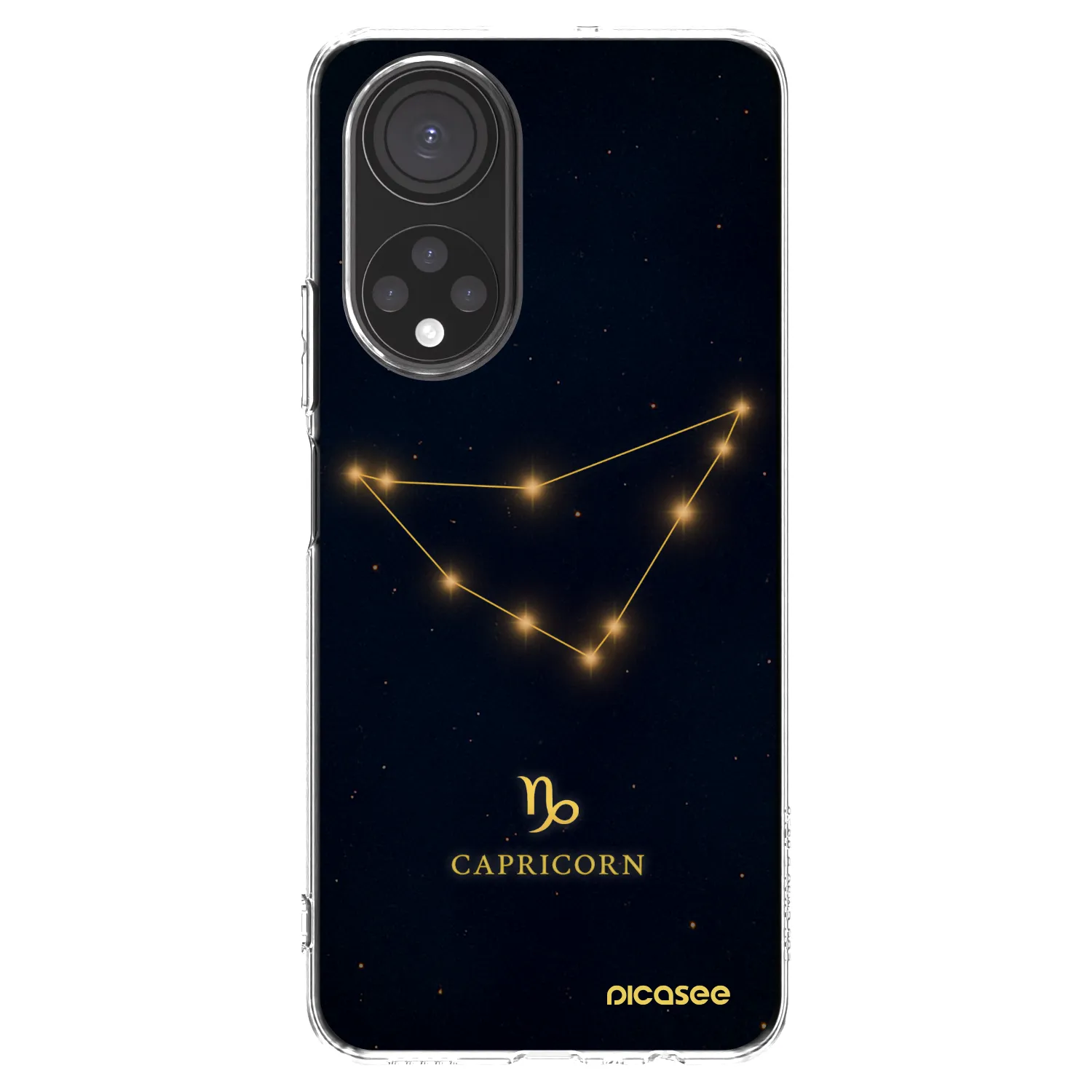 Picasee átlátszó szilikon tok az alábbi mobiltelefonokra Honor X7 - CAPRICORN