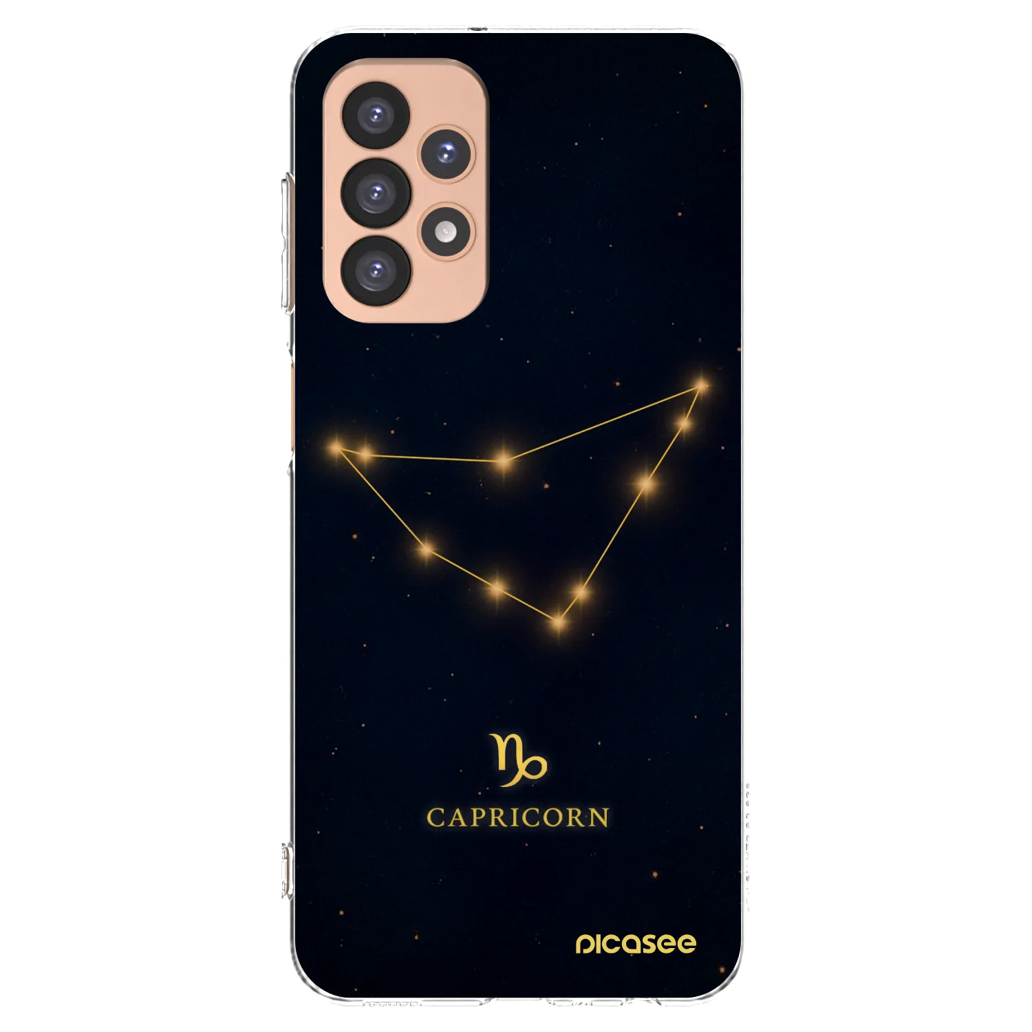 Picasee átlátszó szilikon tok az alábbi mobiltelefonokra Samsung Galaxy A23 A236B 5G - CAPRICORN