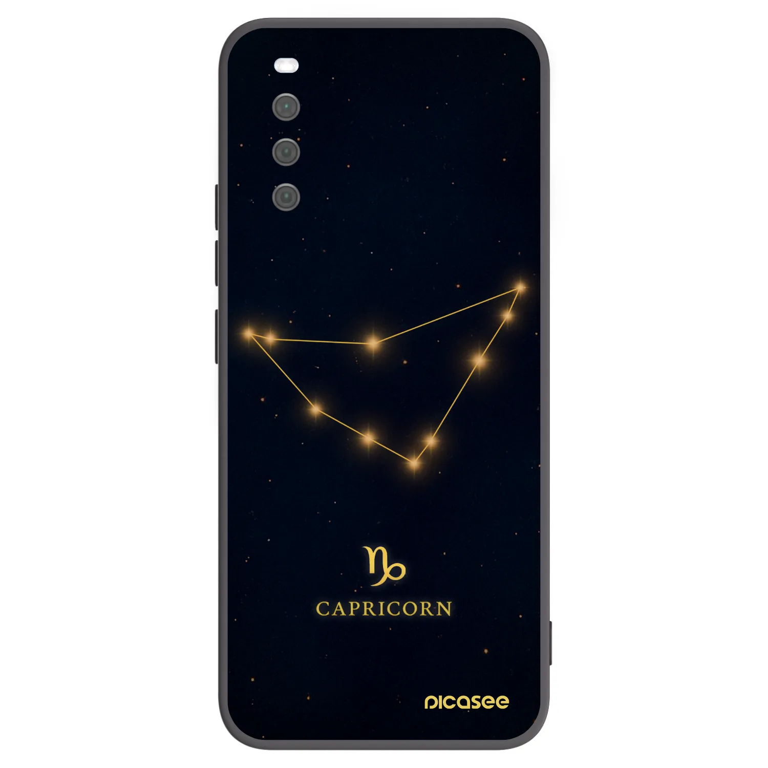 Picasee fekete szilikon tok az alábbi mobiltelefonokra Sony Xperia 10 III - CAPRICORN