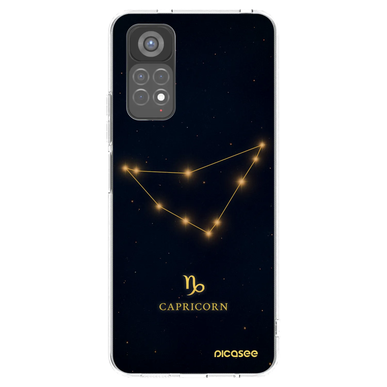 Picasee átlátszó szilikon tok az alábbi mobiltelefonokra Xiaomi Redmi Note 11S 5G - CAPRICORN