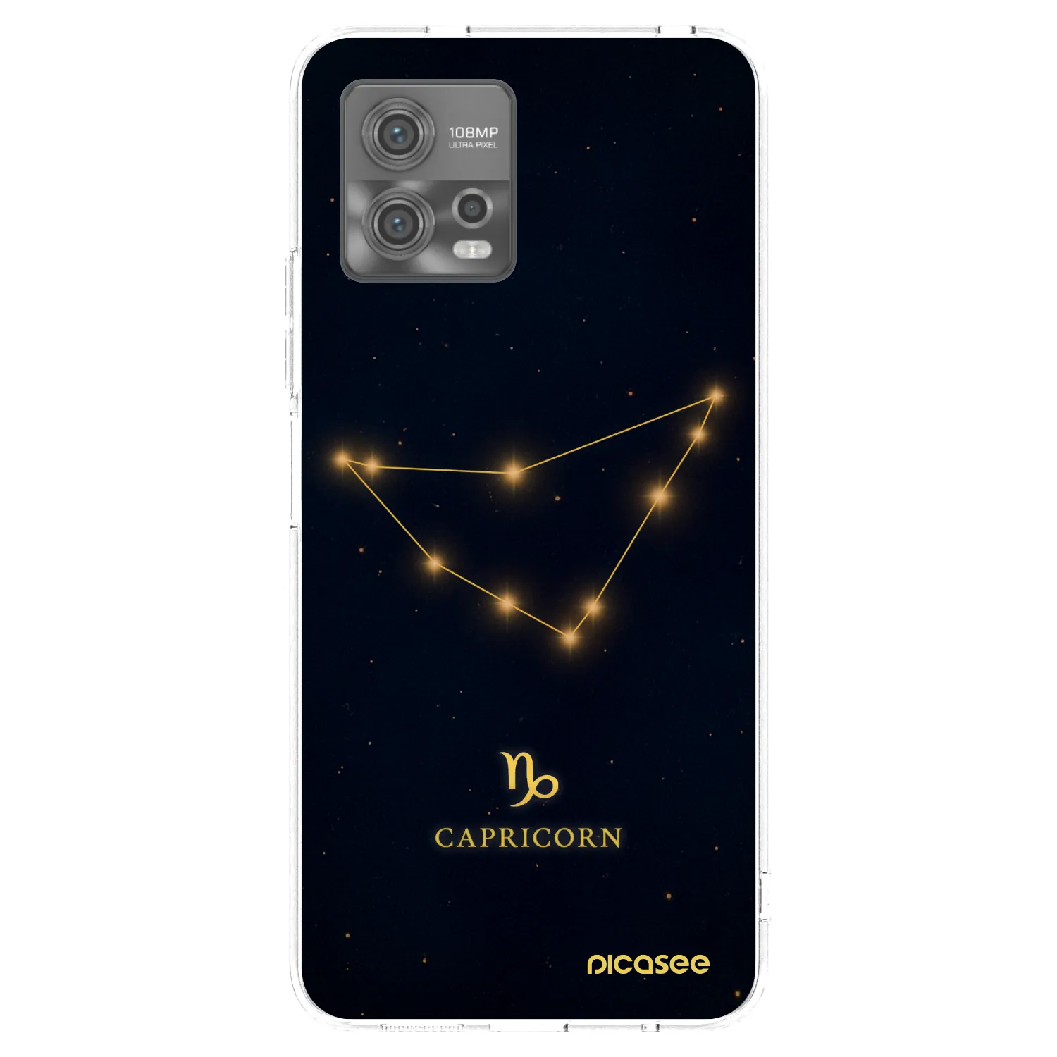 Picasee átlátszó szilikon tok az alábbi mobiltelefonokra Motorola Moto G72 - CAPRICORN